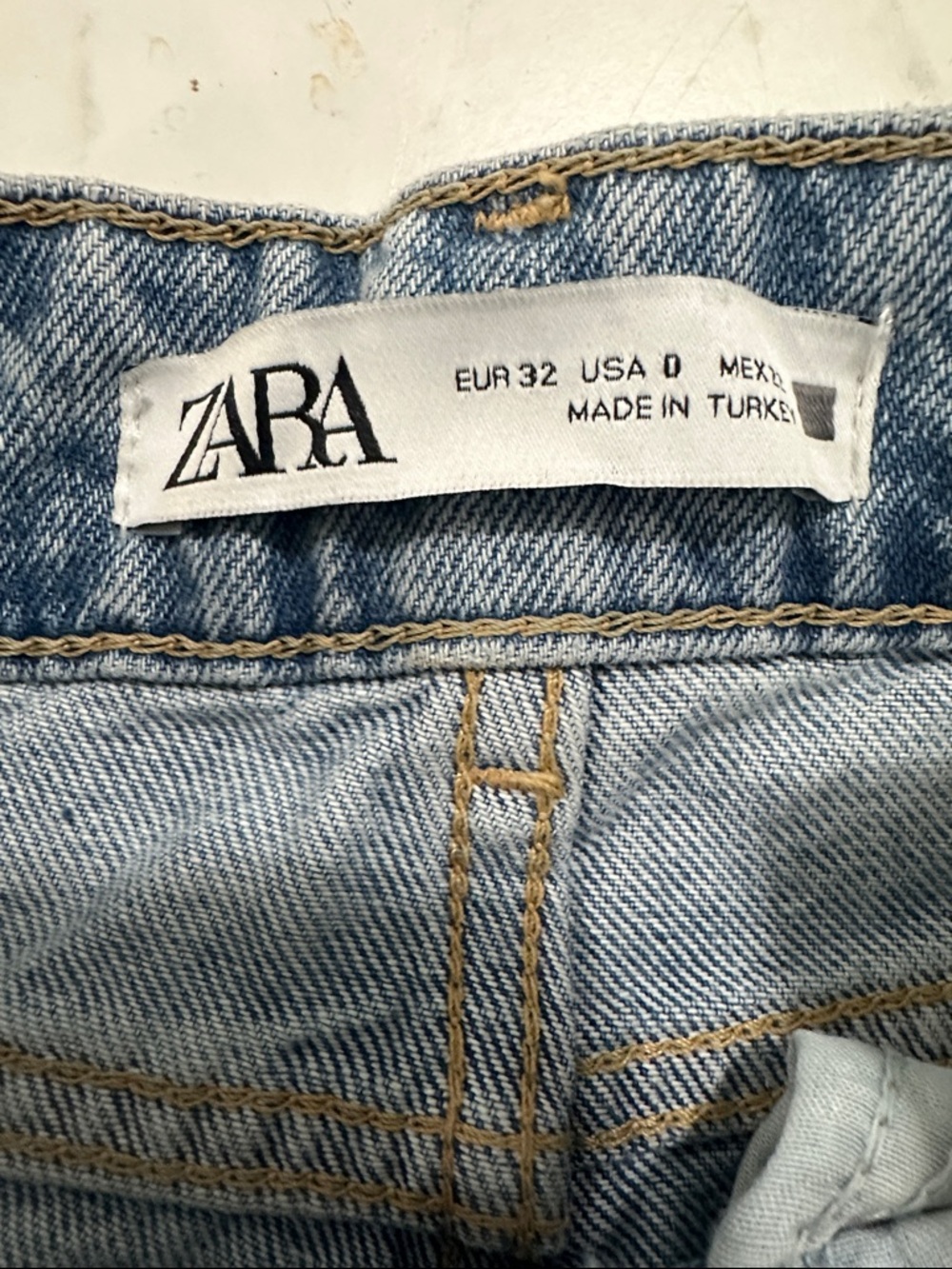 NEW ZARA BAGGY WIDE LEG JEANS - Picture 13 of 15